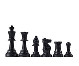 Standard Plastic Chess Pieces: Half Set