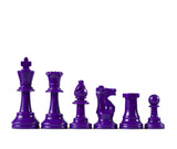 Weighted Plastic Chess Pieces: Half Set